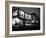 New Motel, Restaurant and Glass and Steel Garage-Ralph Crane-Framed Photographic Print