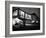 New Motel, Restaurant and Glass and Steel Garage-Ralph Crane-Framed Photographic Print