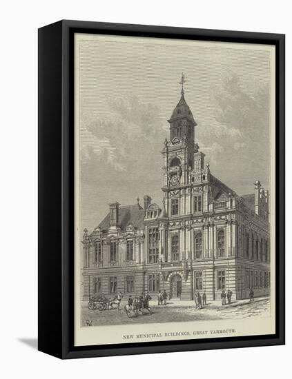 New Municipal Buildings, Great Yarmouth-Frank Watkins-Framed Premier Image Canvas