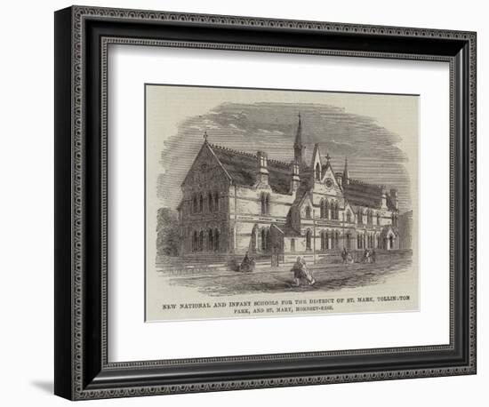 New National and Infant Schools for the District of St Mark-null-Framed Giclee Print