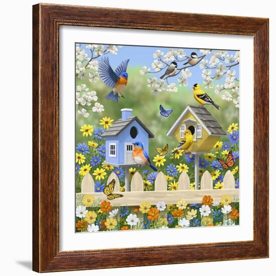 New Neighbors-Crista Forest-Framed Giclee Print