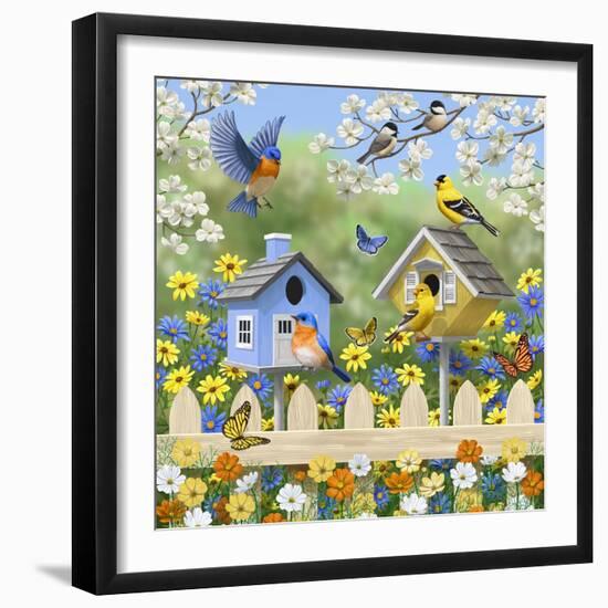 New Neighbors-Crista Forest-Framed Giclee Print