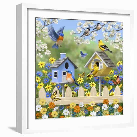 New Neighbors-Crista Forest-Framed Giclee Print