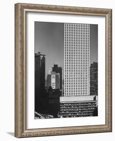 New Office Buildings in Chicago-Andreas Feininger-Framed Photographic Print