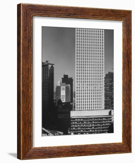 New Office Buildings in Chicago-Andreas Feininger-Framed Photographic Print