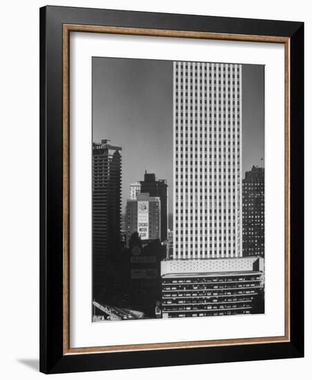 New Office Buildings in Chicago-Andreas Feininger-Framed Photographic Print