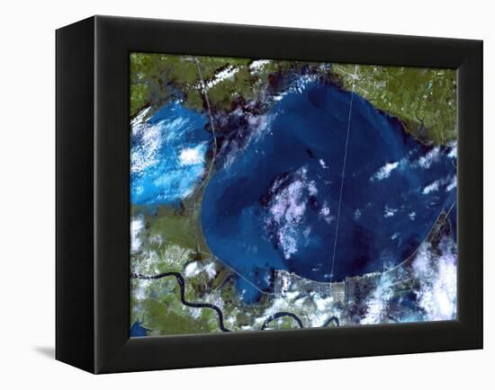 New Orleans After Hurricane Katrina-PLANETOBSERVER-Framed Premier Image Canvas