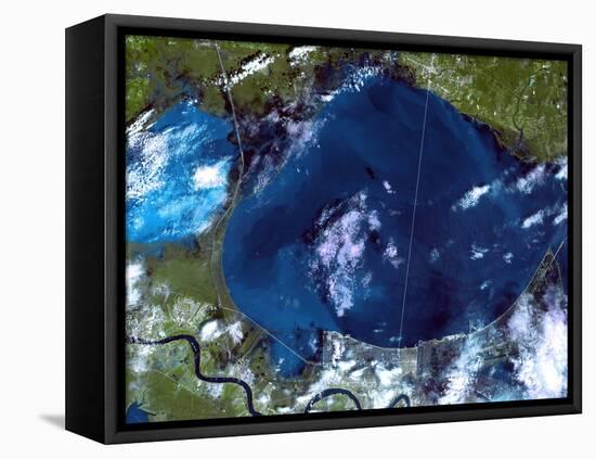 New Orleans After Hurricane Katrina-PLANETOBSERVER-Framed Premier Image Canvas