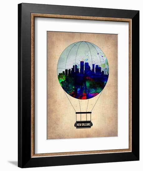 New Orleans Air Balloon-NaxArt-Framed Art Print