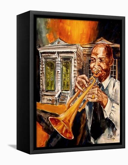 New Orleans Blues-Diane Millsap-Framed Stretched Canvas