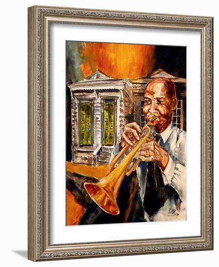 New Orleans Blues-Diane Millsap-Framed Art Print