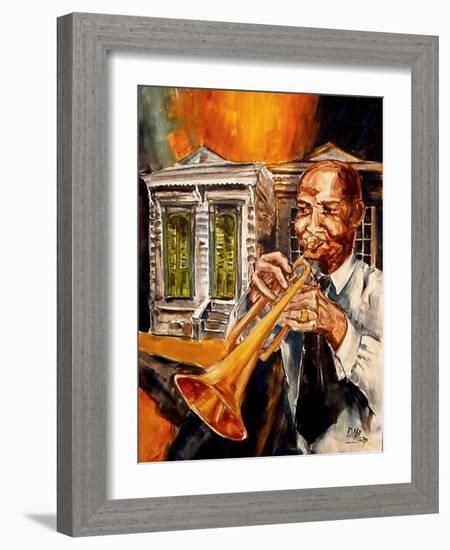 New Orleans Blues-Diane Millsap-Framed Art Print