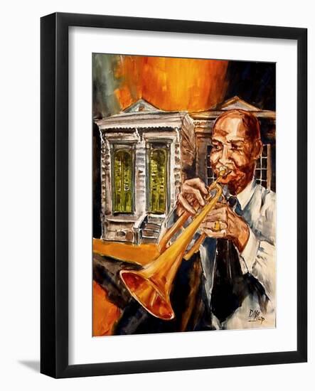 New Orleans Blues-Diane Millsap-Framed Art Print