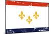 New Orleans City Flag, State Of Louisiana, U.S.A-Speedfighter-Mounted Art Print