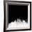 New Orleans City Skyline - White-NaxArt-Framed Art Print