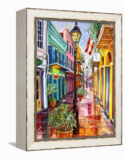 New Orleans Exchange Alley-Diane Millsap-Framed Stretched Canvas