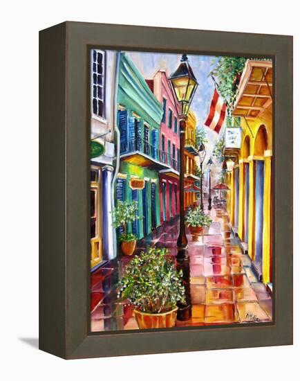 New Orleans Exchange Alley-Diane Millsap-Framed Stretched Canvas