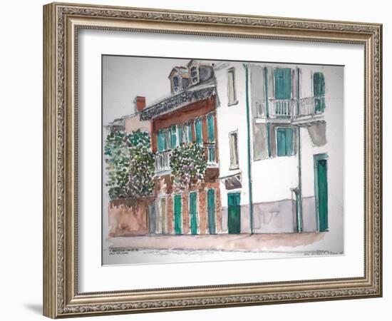 New Orleans, Gov. Nichols and Royal St, 1998-Anthony Butera-Framed Giclee Print
