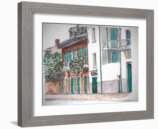 New Orleans, Gov. Nichols and Royal St, 1998-Anthony Butera-Framed Giclee Print