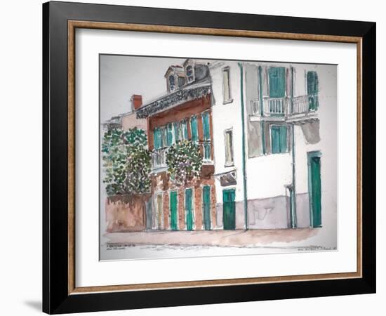 New Orleans, Gov. Nichols and Royal St, 1998-Anthony Butera-Framed Giclee Print