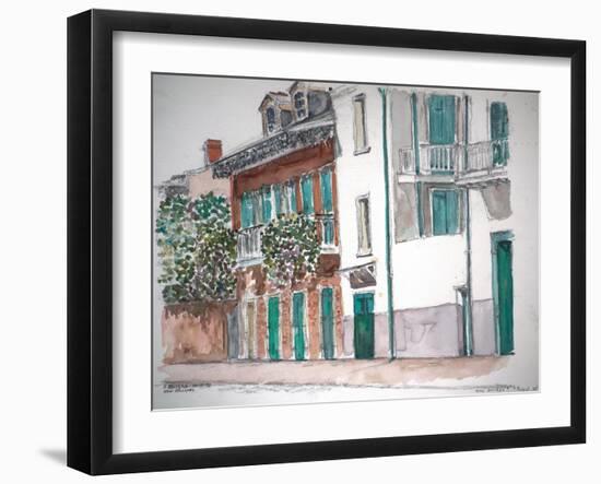 New Orleans, Gov. Nichols and Royal St, 1998-Anthony Butera-Framed Giclee Print