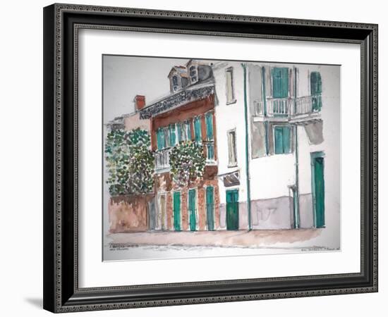 New Orleans, Gov. Nichols and Royal St, 1998-Anthony Butera-Framed Giclee Print