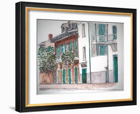 New Orleans, Gov. Nichols and Royal St, 1998-Anthony Butera-Framed Giclee Print