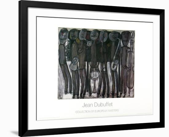 New Orleans Jazz Band-Jean Dubuffet-Framed Art Print