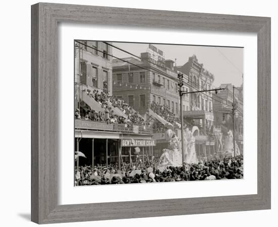 New Orleans, La., Mardi Gras Day, Thered Pageant-null-Framed Photo