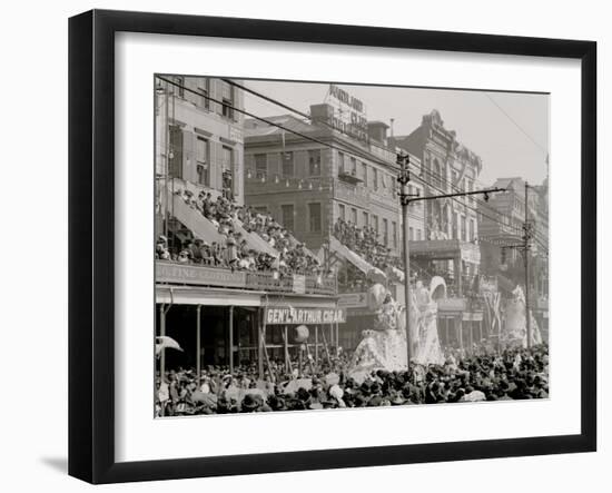 New Orleans, La., Mardi Gras Day, Thered Pageant-null-Framed Photo