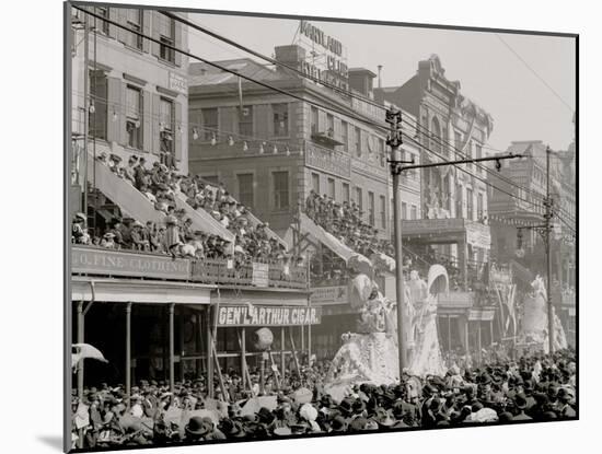 New Orleans, La., Mardi Gras Day, Thered Pageant-null-Mounted Photo