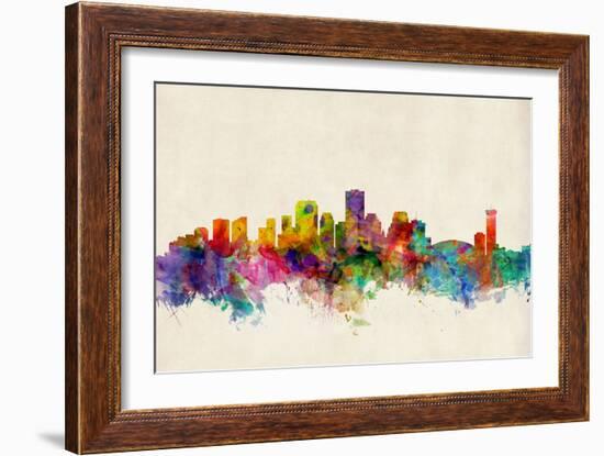 New Orleans Louisiana Skyline-Michael Tompsett-Framed Art Print