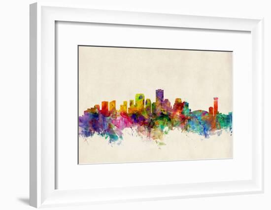 New Orleans Louisiana Skyline-Michael Tompsett-Framed Art Print