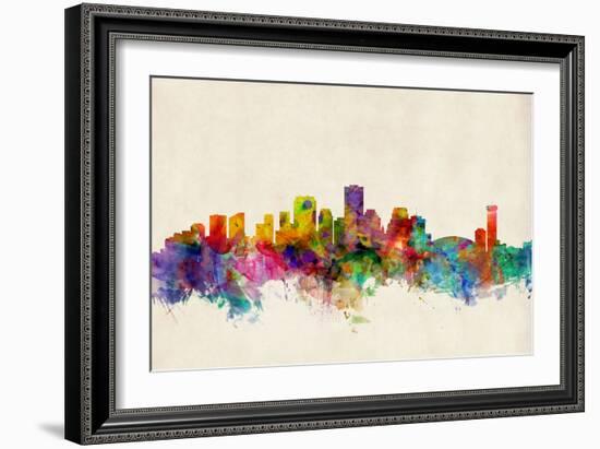 New Orleans Louisiana Skyline-Michael Tompsett-Framed Art Print