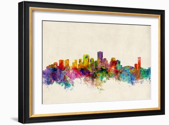 New Orleans Louisiana Skyline-Michael Tompsett-Framed Art Print
