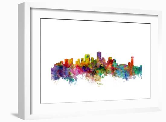 New Orleans Louisiana Skyline-Michael Tompsett-Framed Art Print