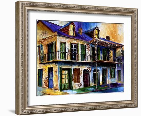 New Orleans Mood Indigo-Diane Millsap-Framed Art Print