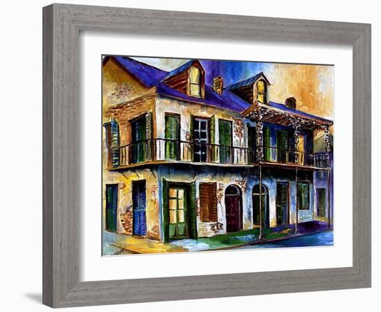 New Orleans Mood Indigo-Diane Millsap-Framed Art Print