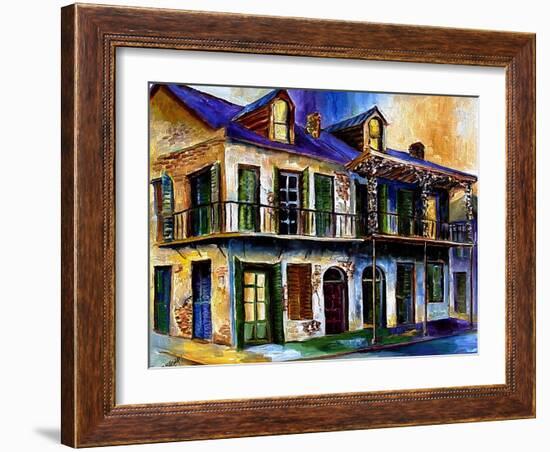 New Orleans Mood Indigo-Diane Millsap-Framed Art Print