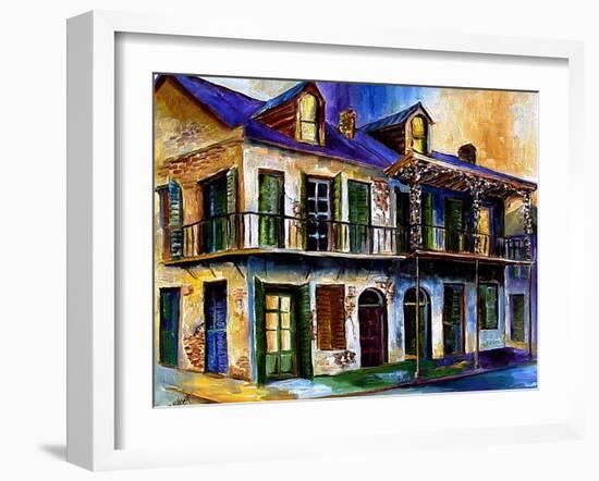 New Orleans Mood Indigo-Diane Millsap-Framed Art Print