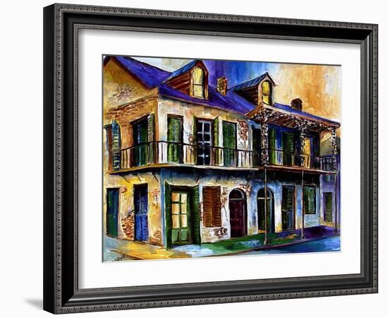 New Orleans Mood Indigo-Diane Millsap-Framed Art Print