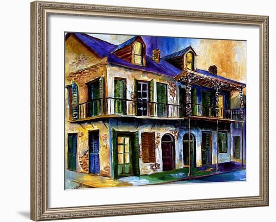 New Orleans Mood Indigo-Diane Millsap-Framed Art Print