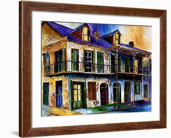 New Orleans Mood Indigo-Diane Millsap-Framed Art Print