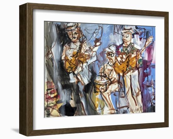 New Orleans Musicians I-Erin McGee Ferrell-Framed Art Print