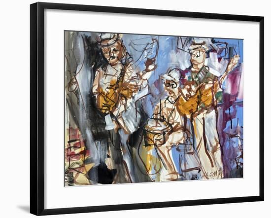 New Orleans Musicians I-Erin McGee Ferrell-Framed Art Print