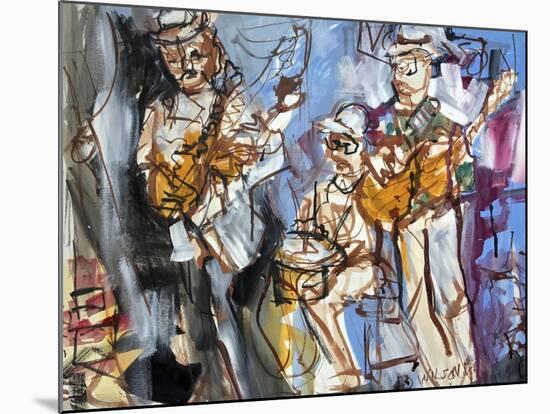 New Orleans Musicians I-Erin McGee Ferrell-Mounted Art Print