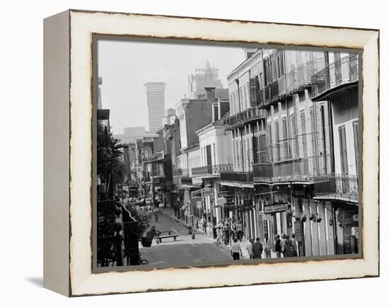 New Orleans' Old World Style French Quarter-null-Framed Premier Image Canvas