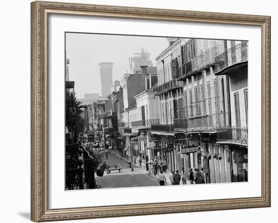 New Orleans' Old World Style French Quarter-null-Framed Photographic Print