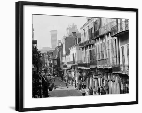 New Orleans' Old World Style French Quarter-null-Framed Photographic Print