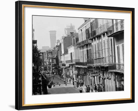 New Orleans' Old World Style French Quarter-null-Framed Photographic Print